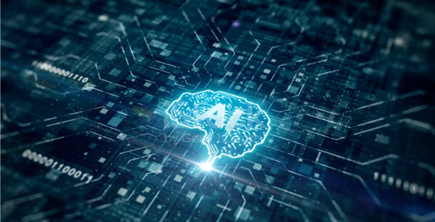 Ai Brain Background for Partner Page